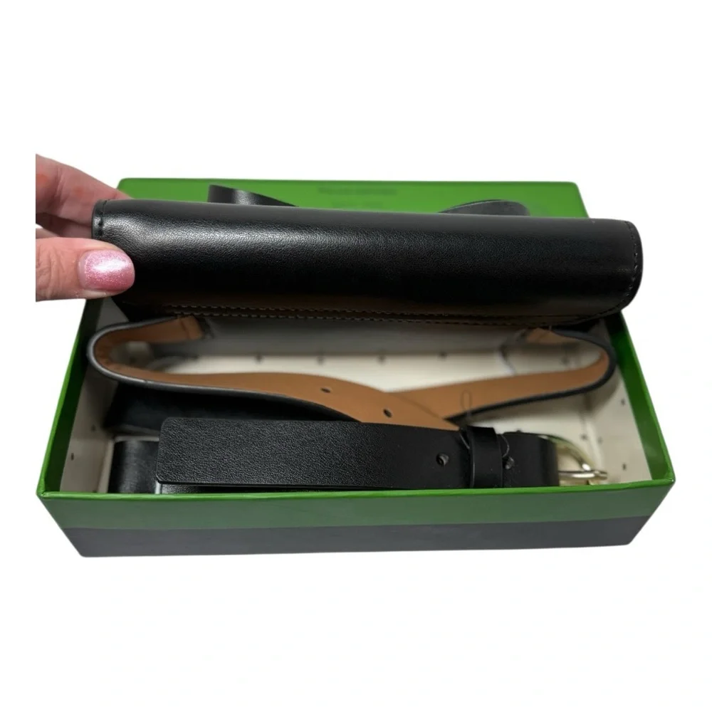 Kate Spade New York Black Adjustable Belt Bag Bow Detail NWT - Picture 7 of 11